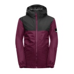 Jack Wolfskin Winter Jacket Spirit 2L (waterproof, windproof, breathable, durable) 2022 ruby red Children (164-176)